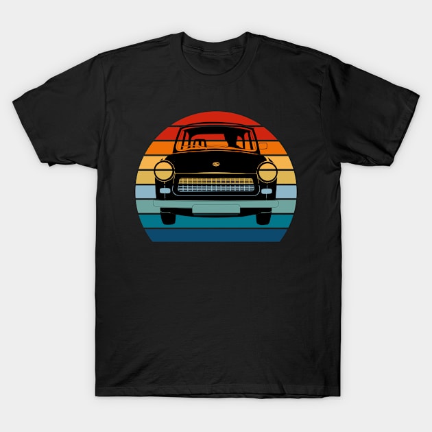 Vintage Sunset Classic Car Retro Design T-Shirt by Up 4 Tee